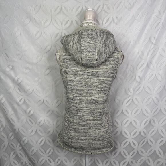 Kuhl Alaska Womens Hooded Zip Up Vest Cozy Soft Heathered Grey Size S - Picture 3 of 9